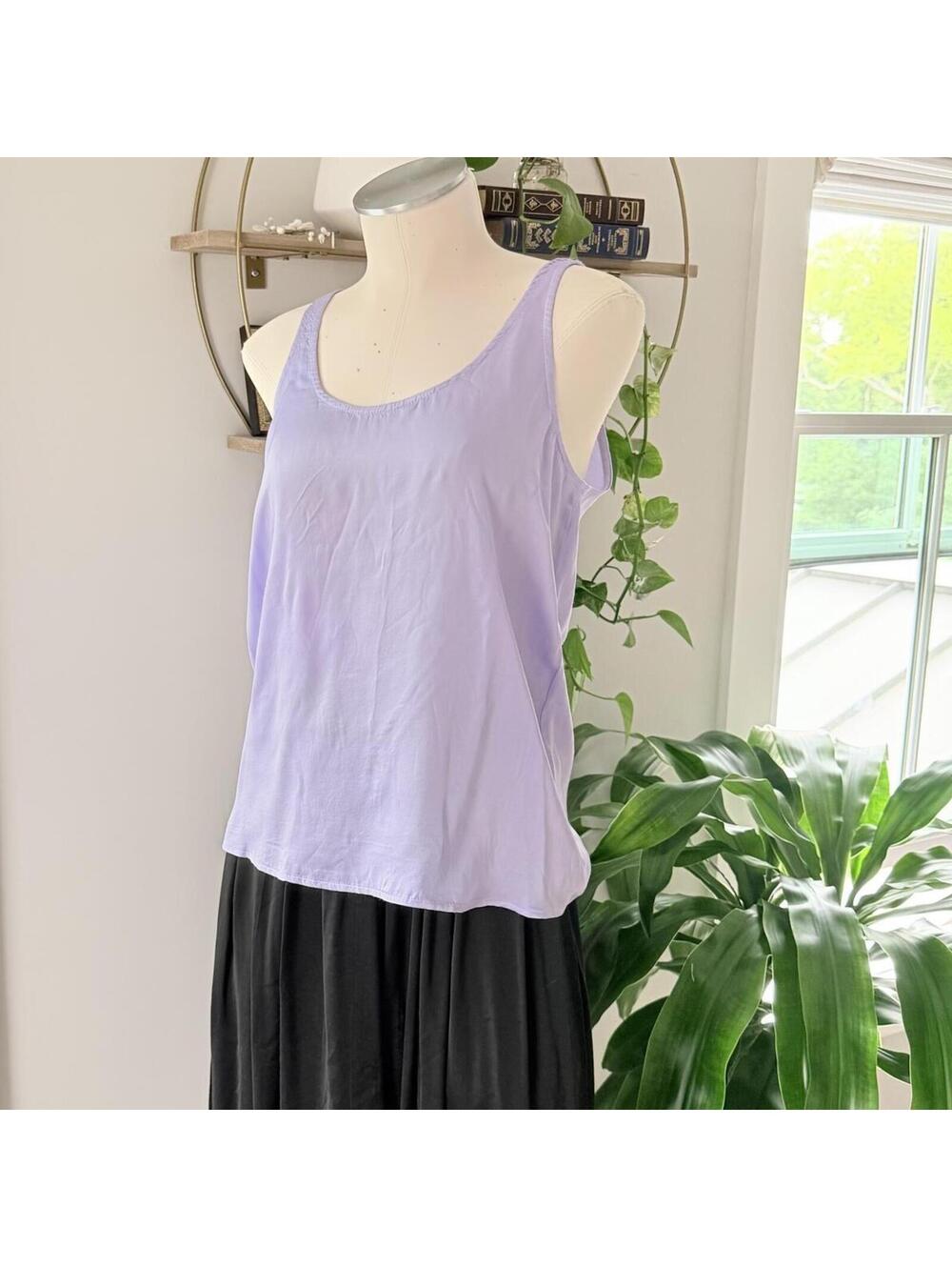 STARK X Lavender Sleeveless Tank Top Size S